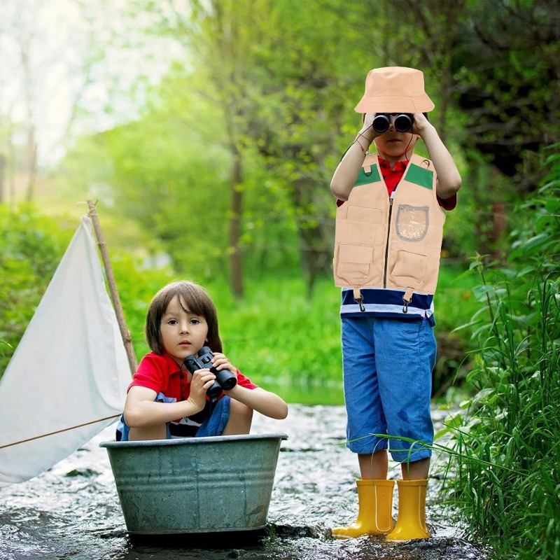 Outdoor Adventure Games - Costume de Safari avec gilet cargo