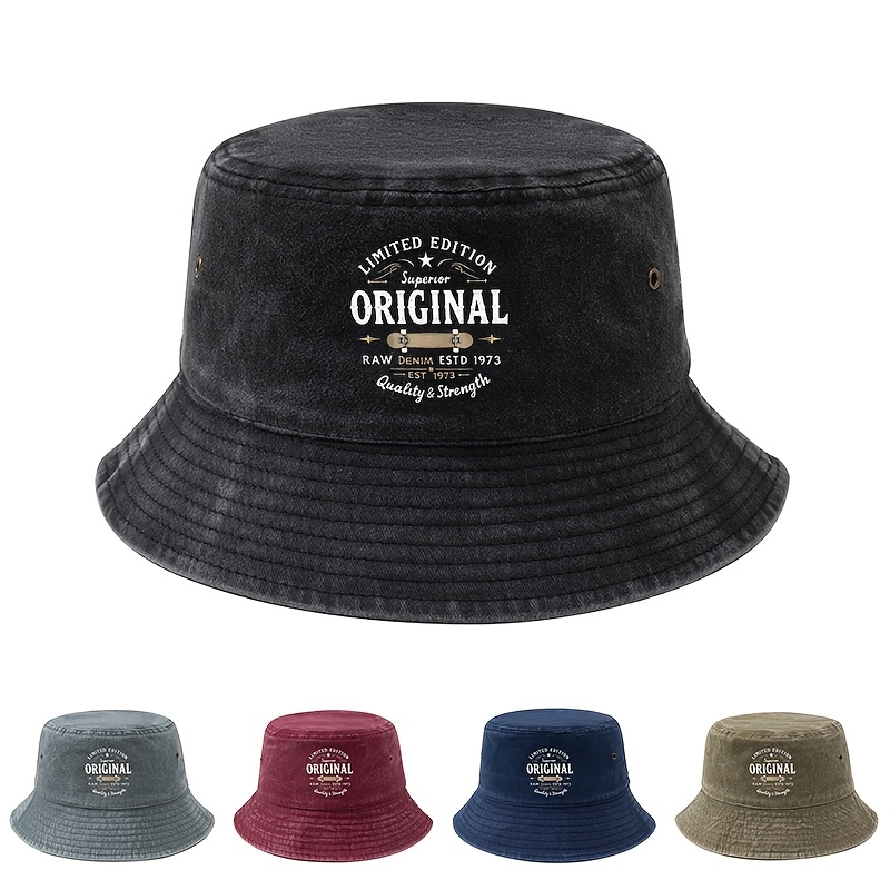 Outdoor Adventure Brand - Chapeau Bob Unisexe Tendance avec Lettres