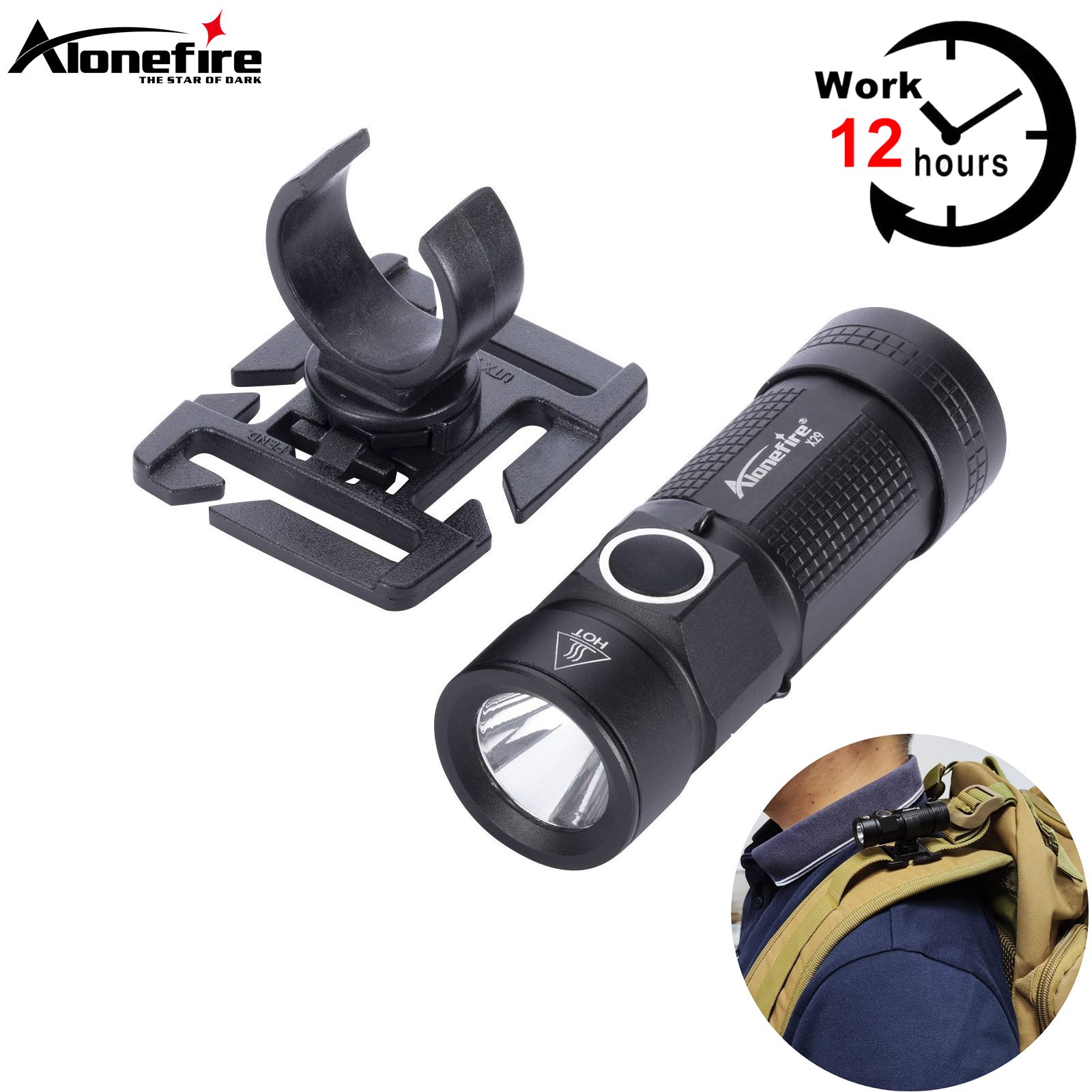 Outdoor Adventure Hours - 360 pivotant U anneau Clip 12