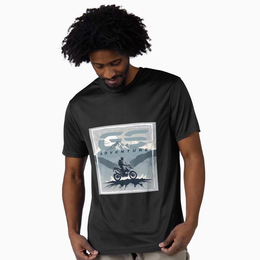 Outdoor Adventure Brand - T-shirt de loisirs d'été pour moto