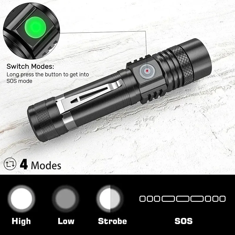 Lampe de poche portative T6 Re - Outdoor Adventure Hiking avis et prix