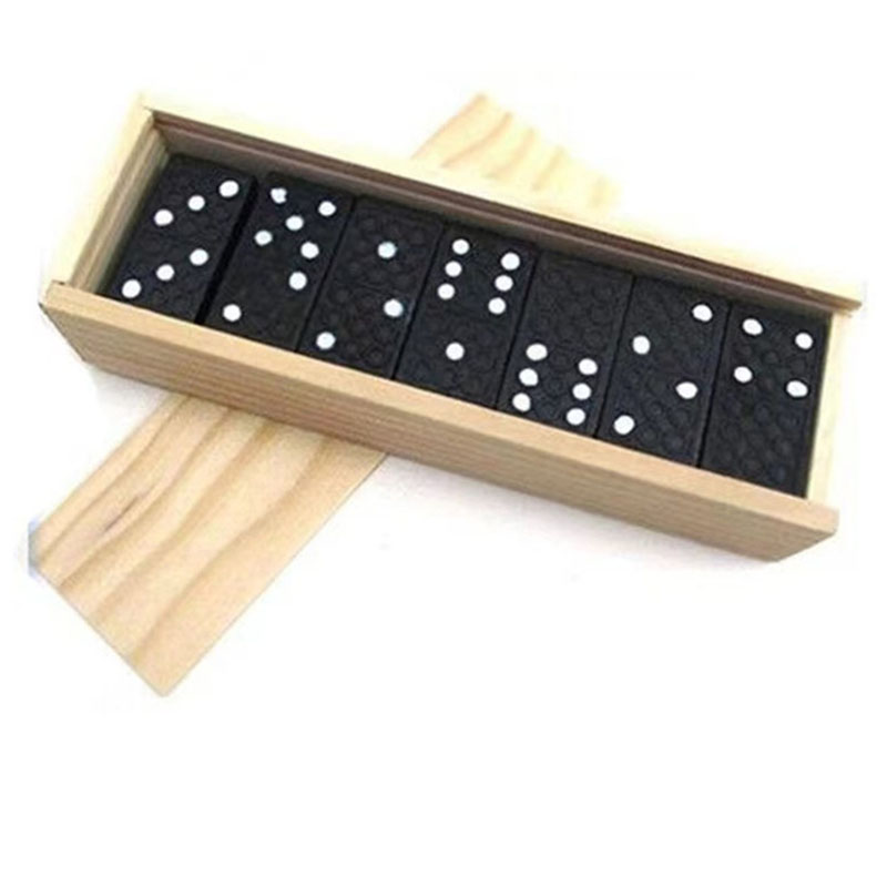 Jeu de dominos en bois 28 pièc - Outdoor Adventure Games avis et prix