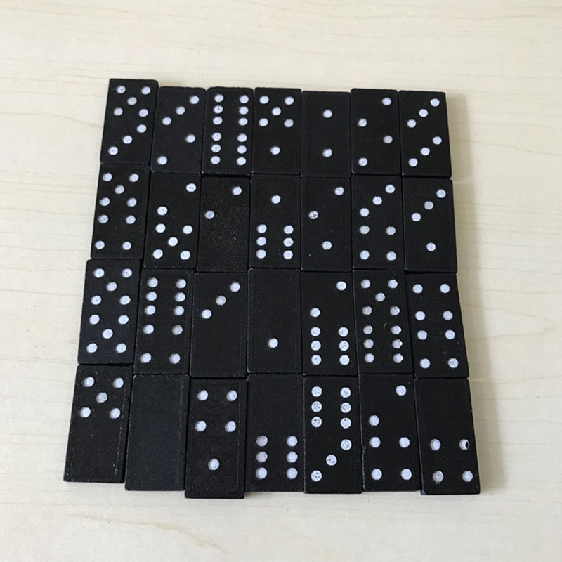 Jeu de dominos en bois 28 pièc - Outdoor Adventure Games avis et prix