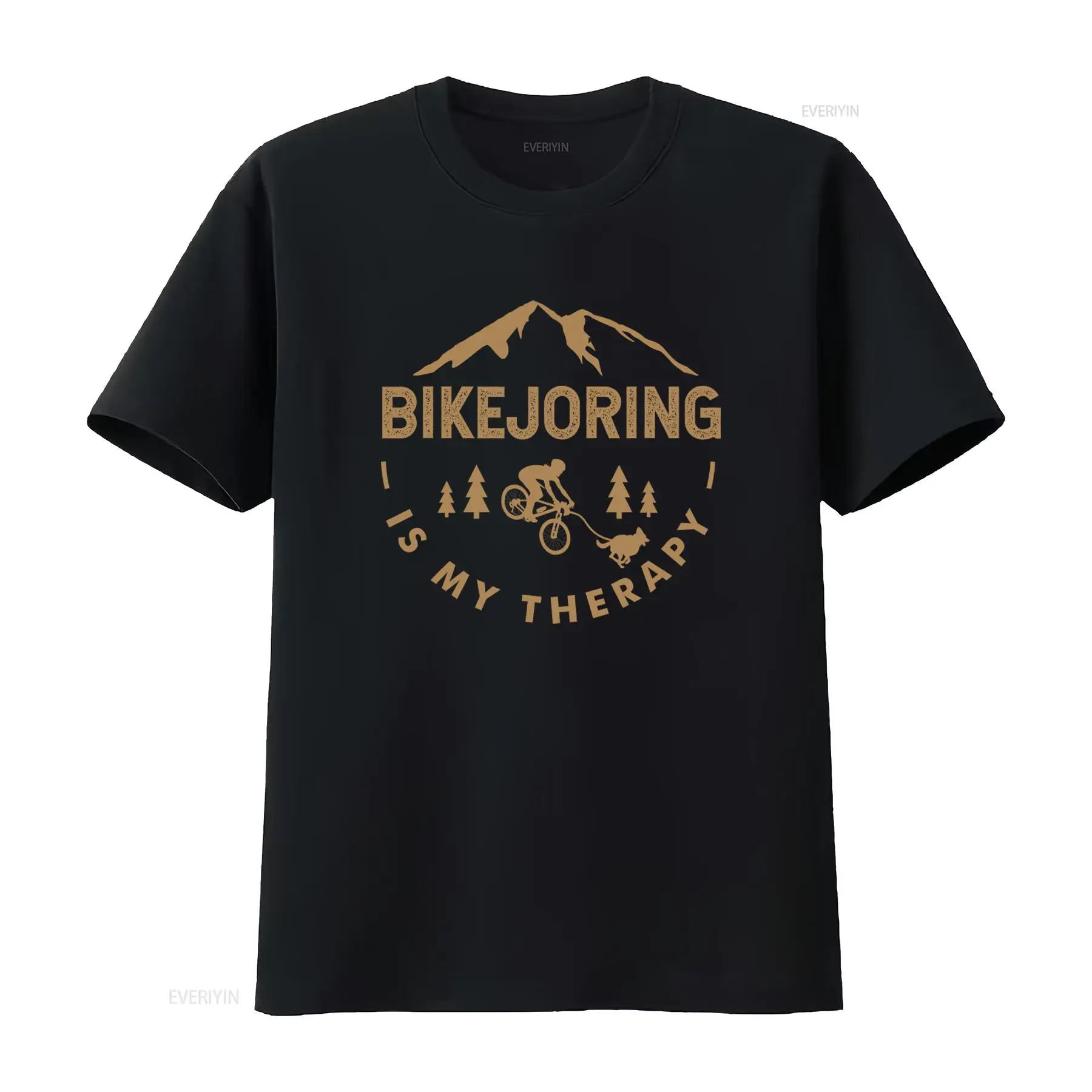 T-shirt « Bikejoring est ma th - Outdoor Adventure Therapy avis et prix