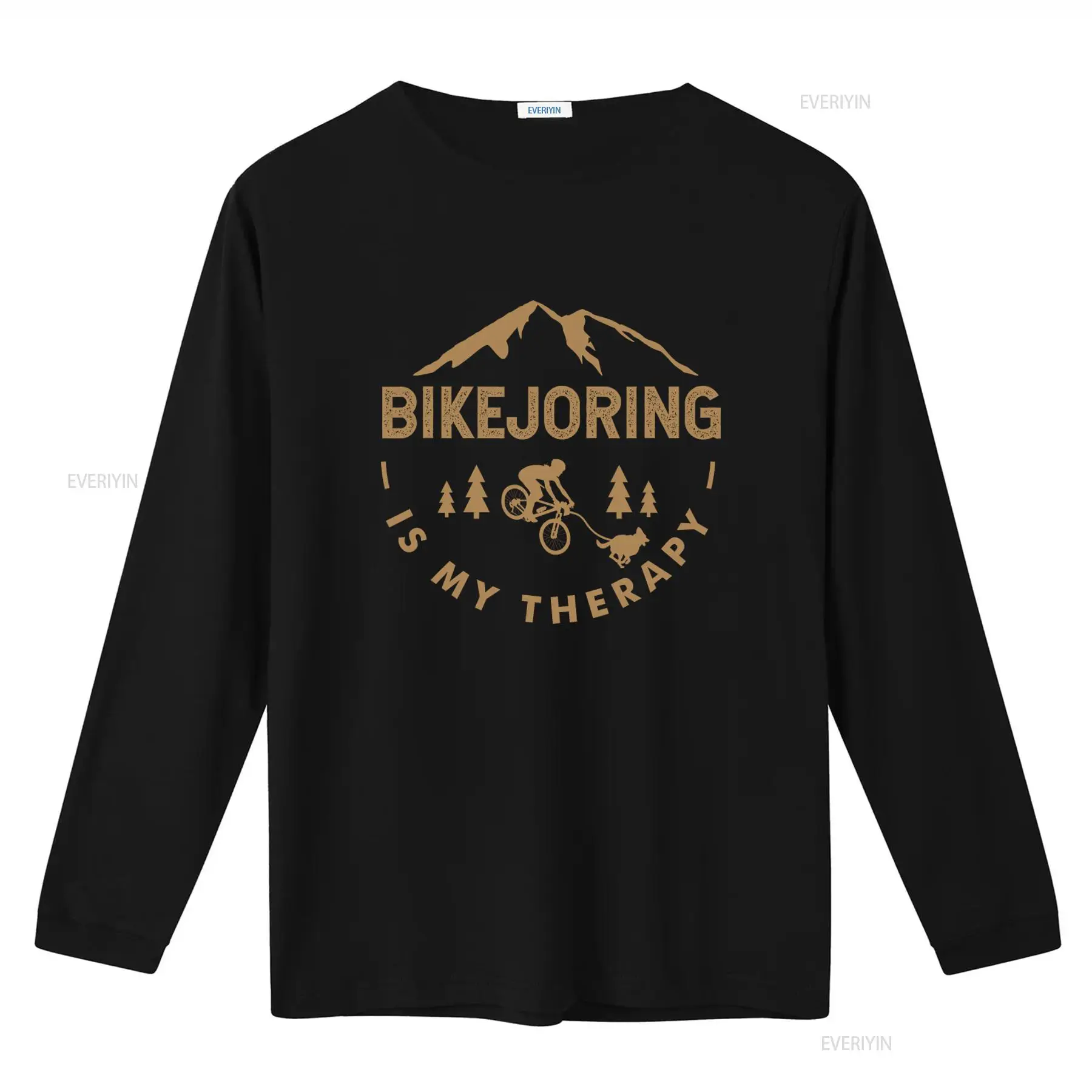 T-shirt « Bikejoring est ma th - Outdoor Adventure Therapy avis et prix