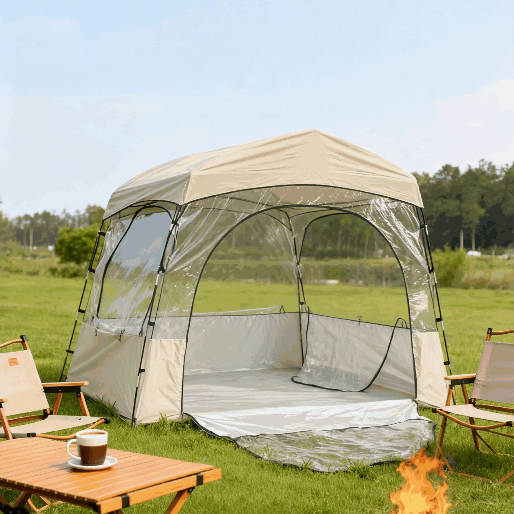 Jardiniers, patios, aventures  - Outdoor Adventure Dome Shelter avis et prix