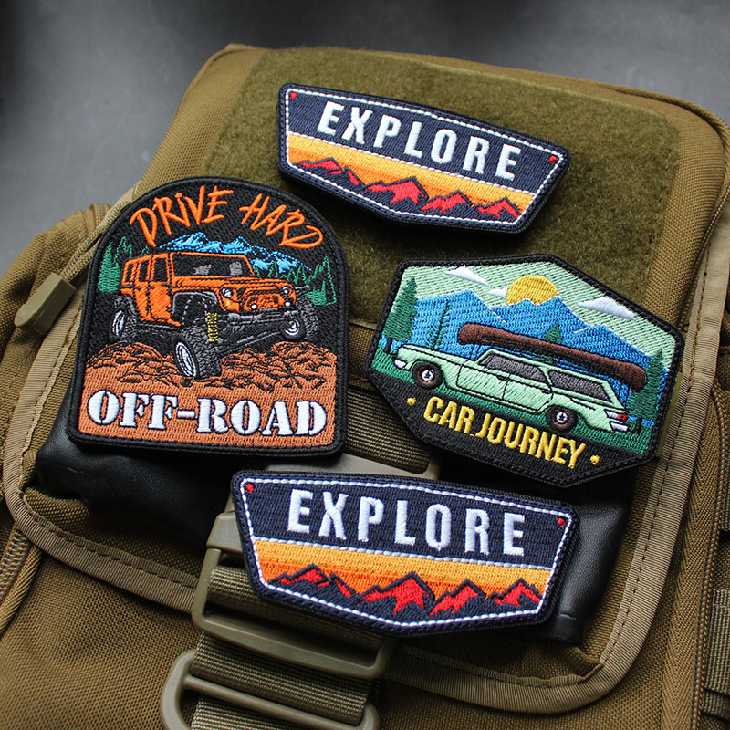 Patch de broderie de paysage,  - Outdoor Adventures Clothing avis et prix