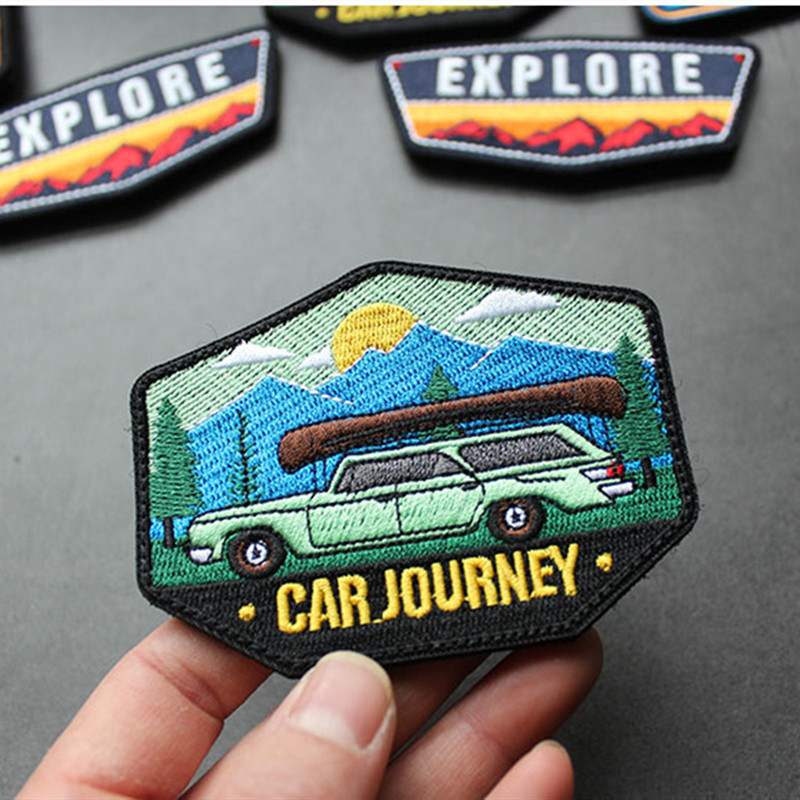 Patch de broderie de paysage,  - Outdoor Adventures Clothing avis et prix